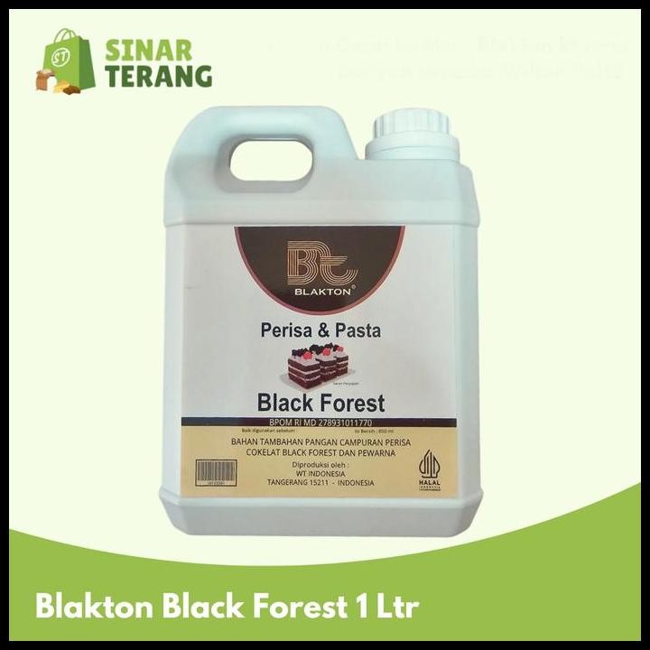 

Terlaris Pasta Coklat Blakton / Wilton Bf 1L / Black Forest Besar 1 Liter / 1 Kg Good Quality