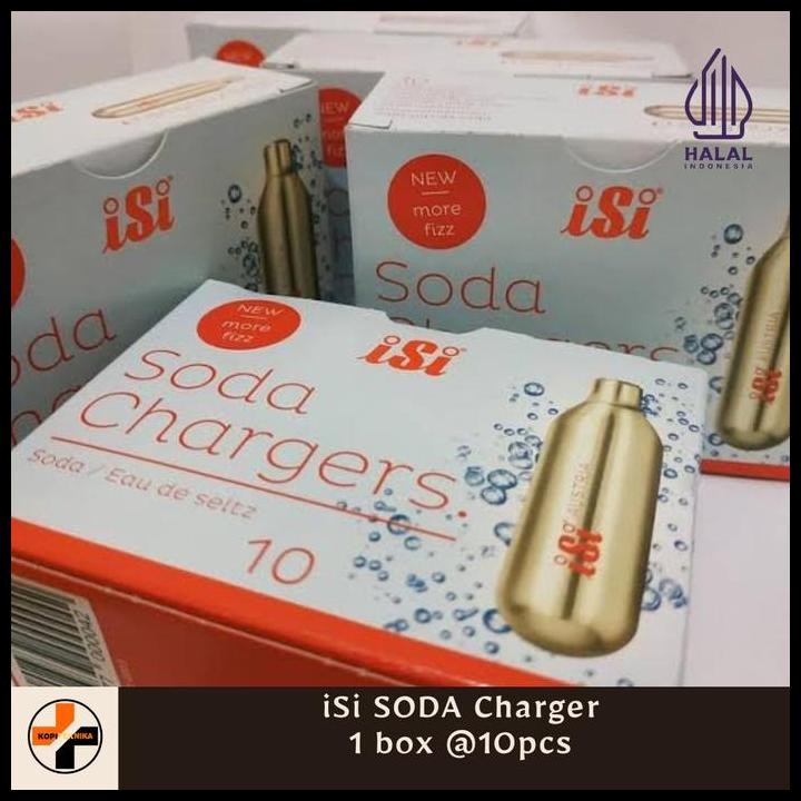 

Terlaris Isi Soda Charger Co2 ; Praktis Untuk Instant Soda Maker Good Quality
