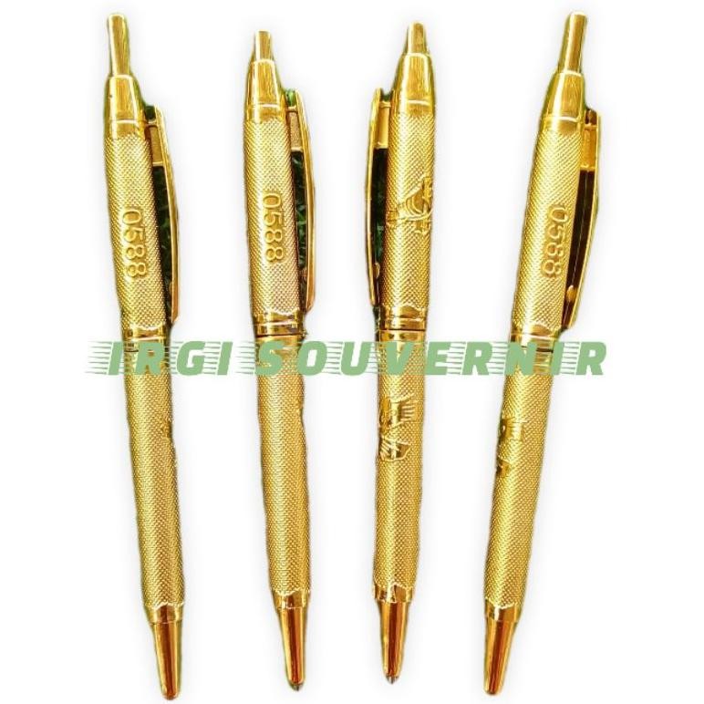 

ISI 50 SOUVENIR PULPEN EMAS KEMASAN PLASTIK DiM