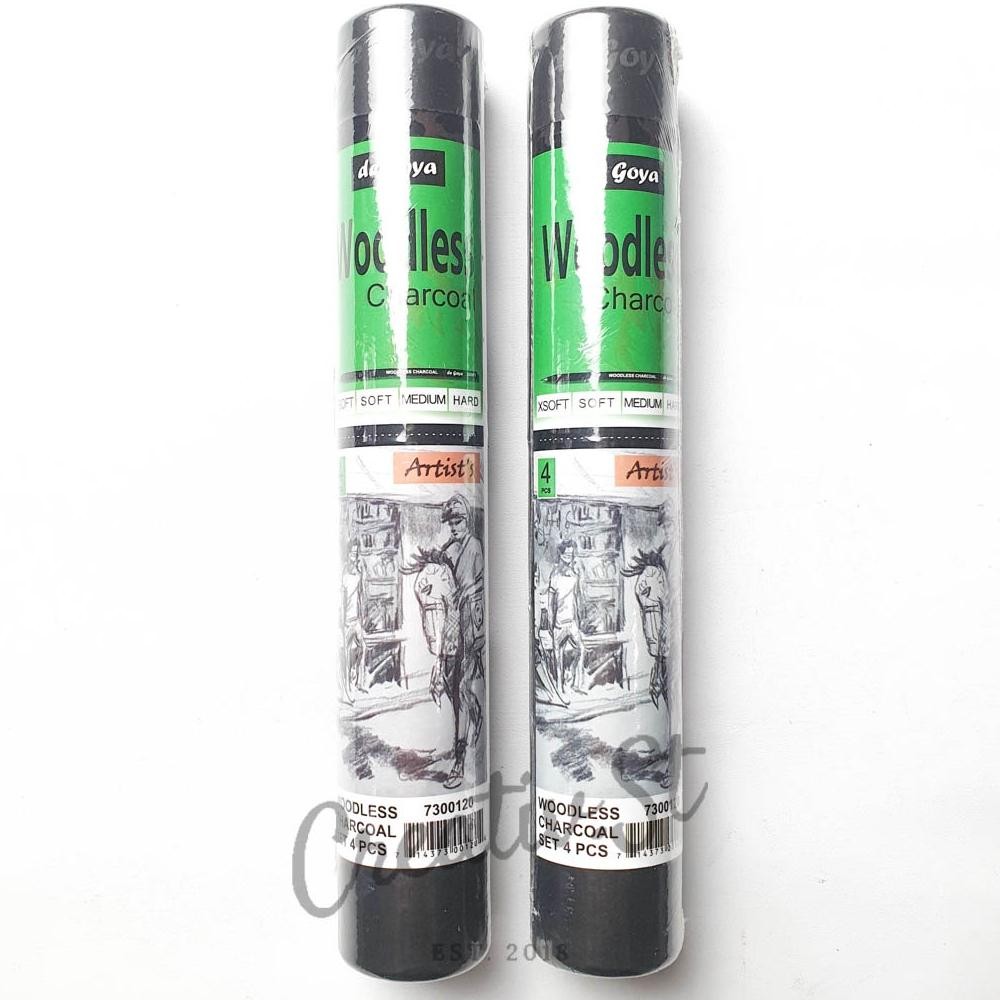 

De Goya Non Wood Charcoal Woodless Graphite Pensil Sketsa Arang DiM