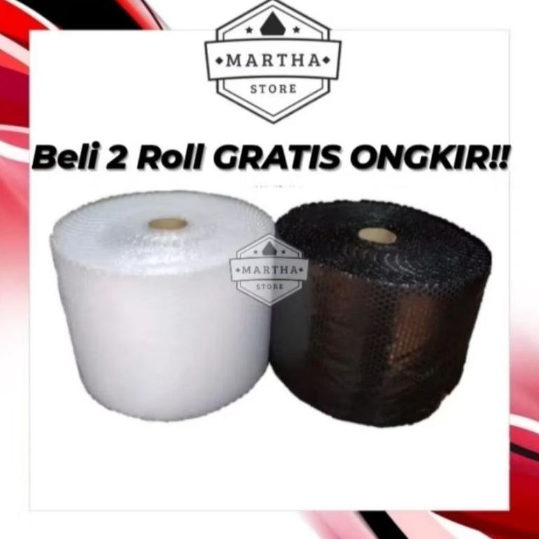 

bubble wrap 50M x 30cm bubble wrap bening plastik bubble wrap bubble wrap hitam bubble wrap roll babel wrap buble wrap plastik babel DiM
