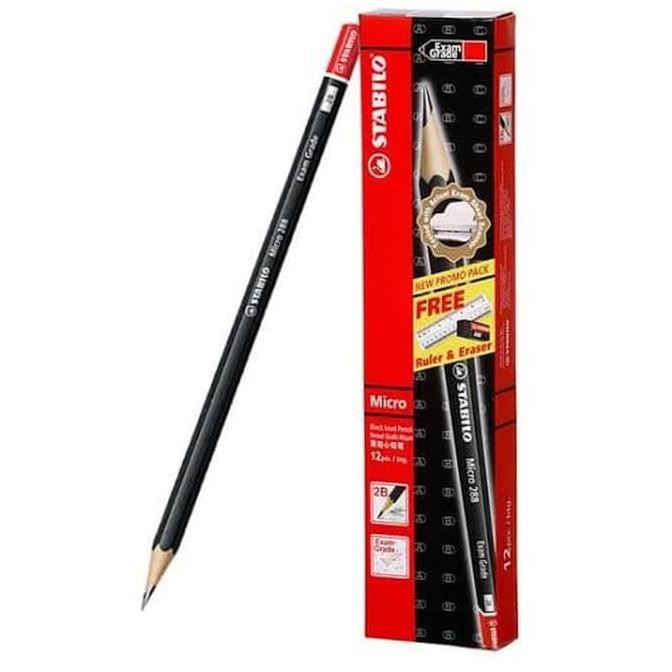 

PENSIL 2B STABILO 1 PAK ISI 12 PCS DiM