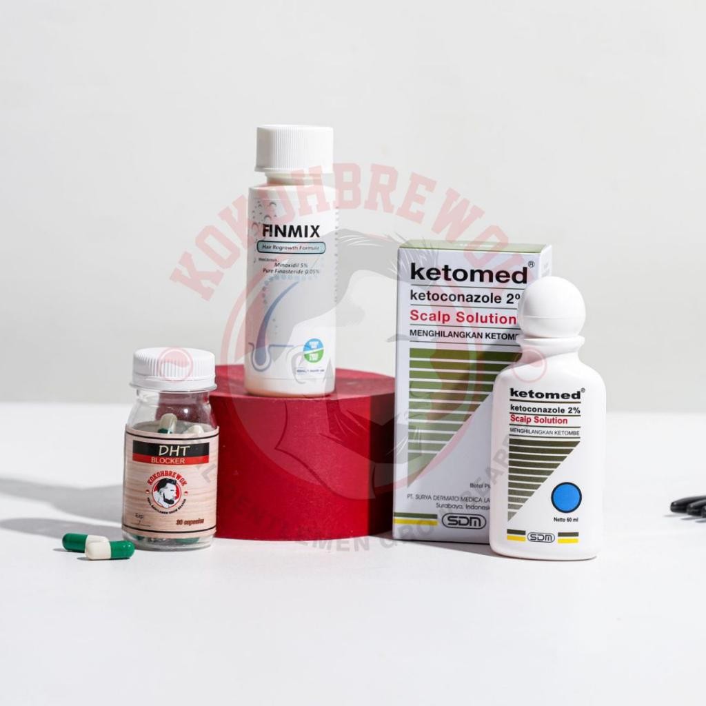 Kokohbrewok Big 3 Penumbuh Rambut Terbaru Best Quality 100% Original
