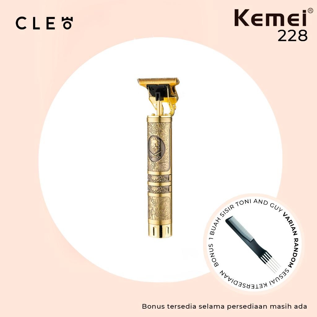 Kemei Km-228 / Km-229 Trimmer Kemei Alat Potong Rambut - 100% Original New Best Quality 100% Origina