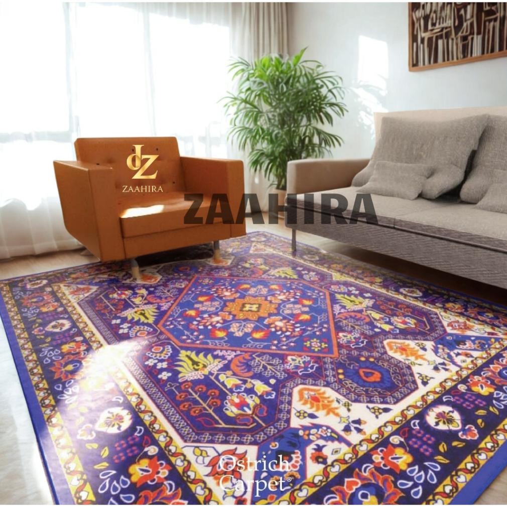 ZAAHIRA_SHOP CARPET OSTRICH JUMBO | KARPET turkey Ostrich size 205 240 cm | Karpet ruang tamu sisa e