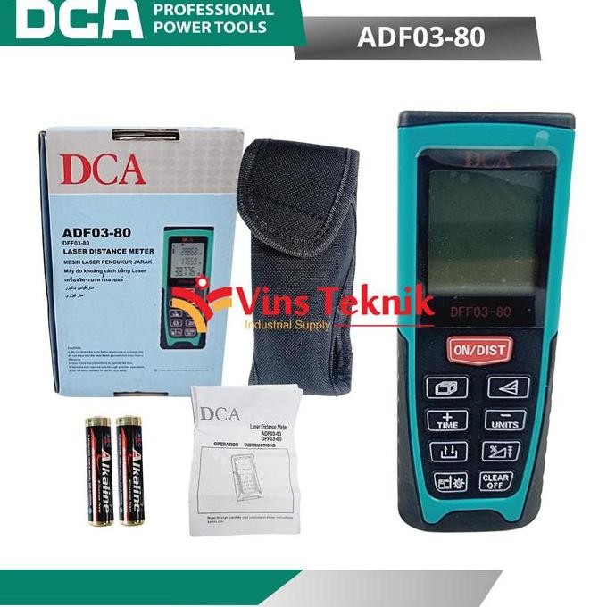 

Sale Dca Adf03-80 Meteran Laser 80M Laser Distance Meter Pengukur Jarak Adf 03-80