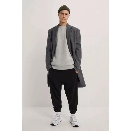 Blazer Jasket Jubah Panjang Pria Keren / Kasual Coat / Casual Longcoat Import Bahan Flecee Premium T