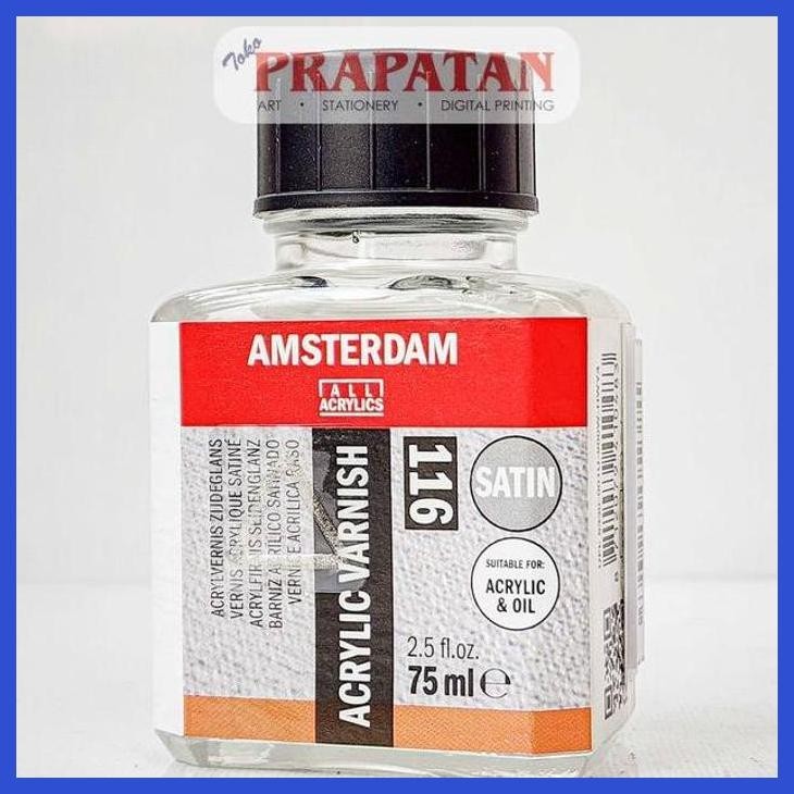 

( SEKOLAH / LUKIS ) COD AMSTERDAM ACRYLIC VARNISH 116 SATIN 75ML (SENI / MENGGAMBAR / ART / KERAJINAN ) PACKING AMAN