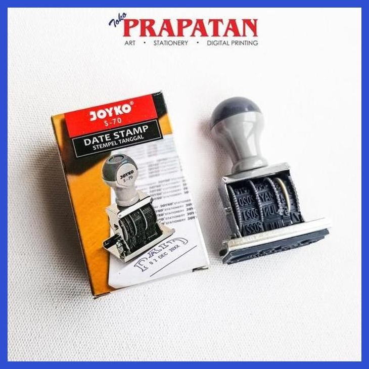 

( SEKOLAH / LUKIS ) DISCOUNT DATE STAMP / STEMPEL TANGGAL JOYKO S-70 (SENI / MENGGAMBAR / ART / KERAJINAN ) PRIVASI AMAN