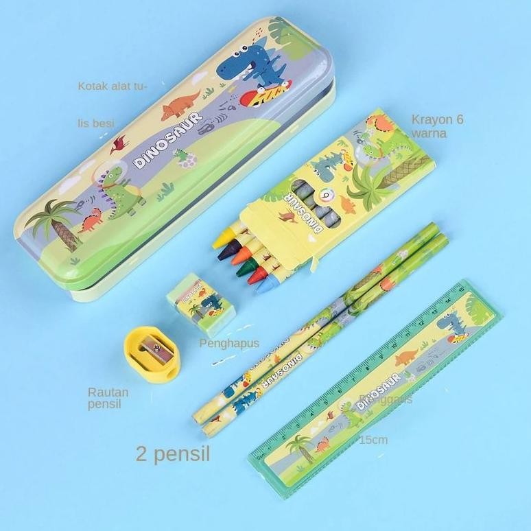 

Set Alat Tulis 7 in 1 Paket Alat Tulis Sekolah Anak Lengkap