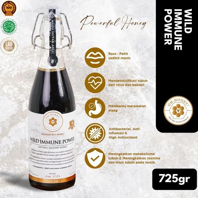 

NEW Wild Immune Power - Powerful Immune Booster / 100% Madu Hutan Asli READY