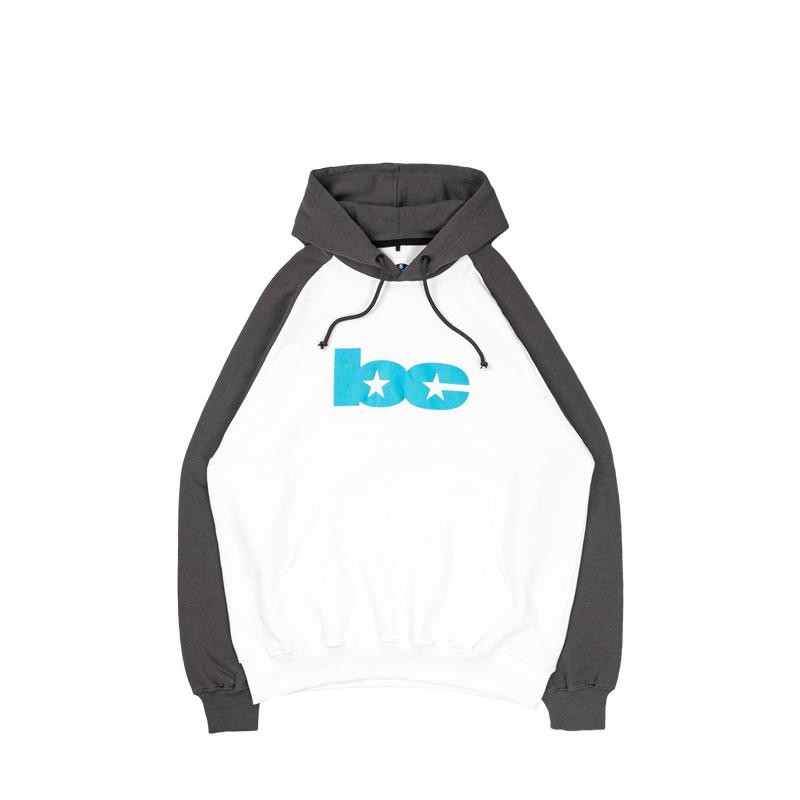 Based Club Startial Sweater Hoodie Abu-Putih Terbaru Best Quality 100% Original