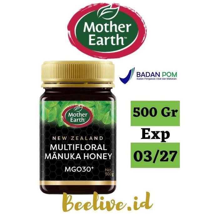 

NEW Madu Mother Earth Manuka Honey MGO 30+ 500gr READY