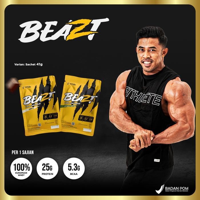Fitlife Beazt Whey Protein Concentrate Sachet (Ex Wpro)