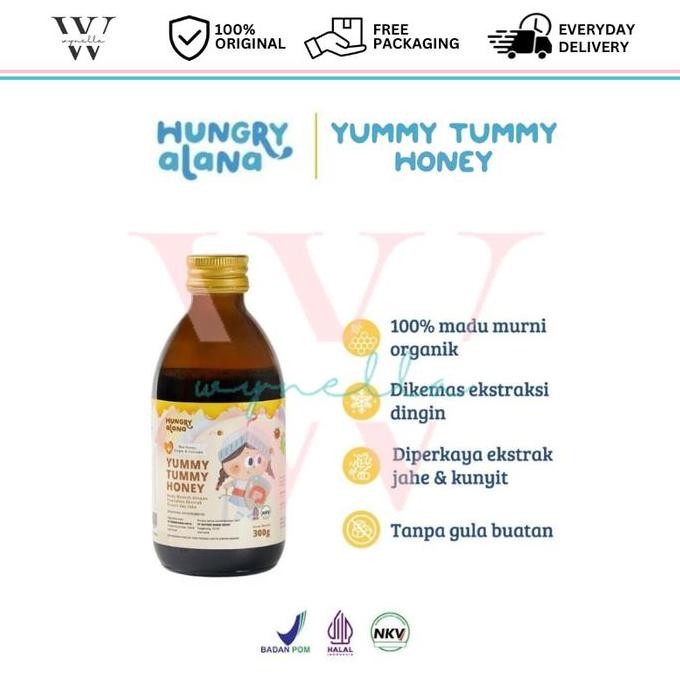 

NEW Hungry Alana Yummy Tummy Honey - Madu organik yang diperkaya dengan Ekstrak Kunyit & Ekstrak Jahe READY