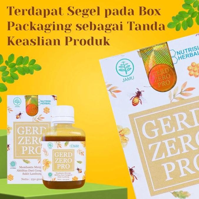 

NEW Madu Herbal Asam Lambung Gerd Zero Pro 250 Gram READY