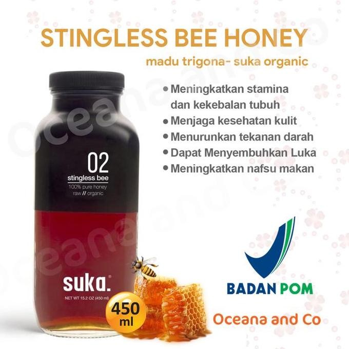 

NEW Suka - Stingless Bee Honey / Madu Trigona Stingless Bee (450ml) READY