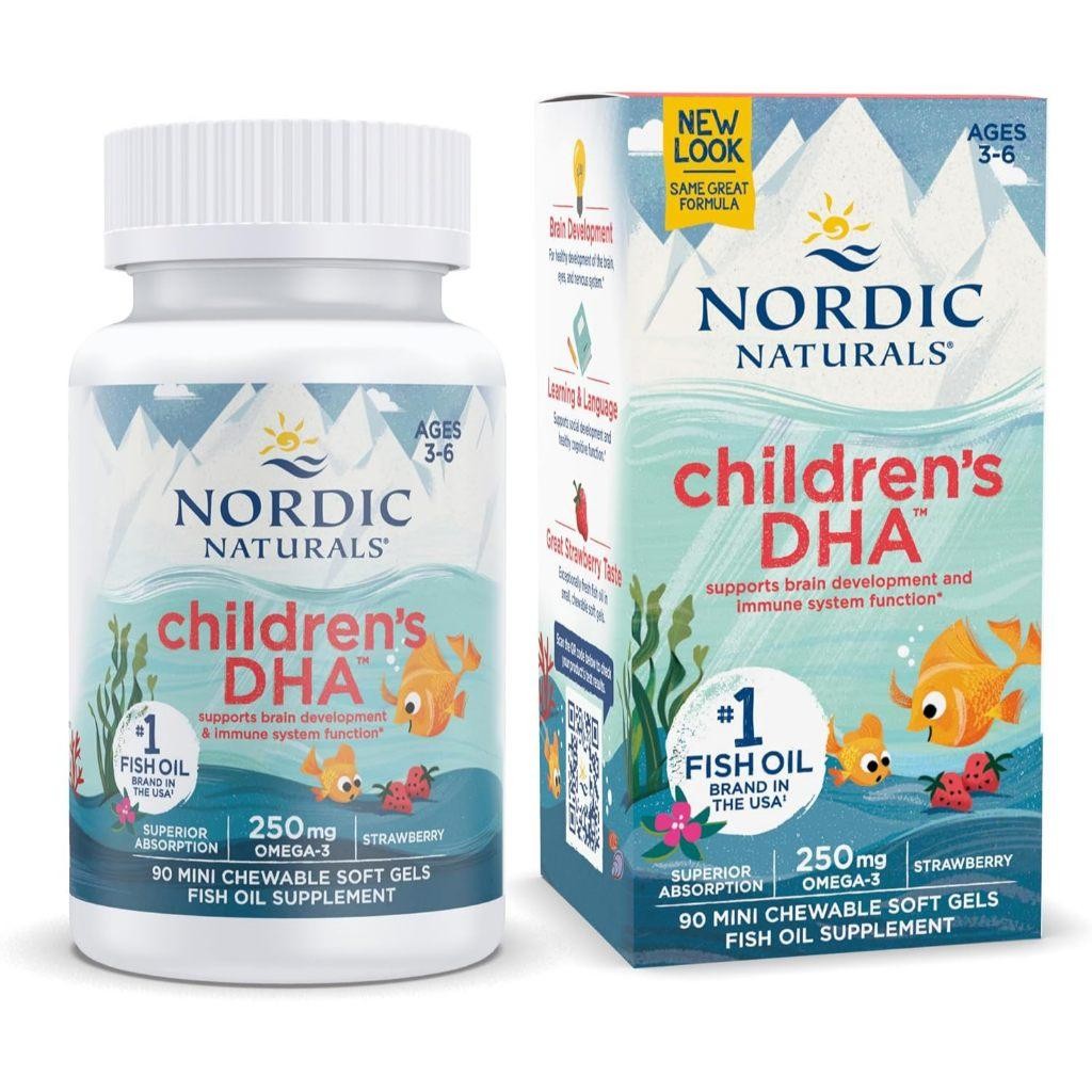 Nordic Naturals Children'S Dha 90 & 180 Softgels Terbaru Best Quality 100% Original