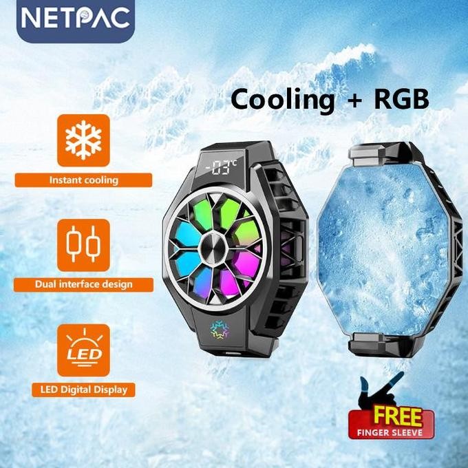 Funcooler X9 Pendingin Hp Fan Cooler Rgb Cooling Fan Gaming Radiator