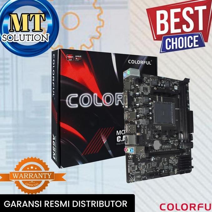 Motherboard Colorful A68M-E V15 -Soket Fm2 Fm2+  -Ddr3 -Gigalan -Vga