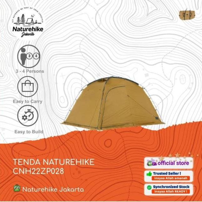Promo Tenda Naturehike Cnh22Zp028 Sand Dune 7.6 2P / 2 Orang Camping