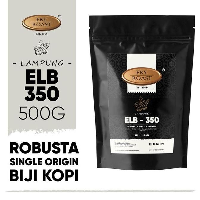 

Kopi Robusta Lampung Elb-350 500 Gr Biji Dan Bubuk