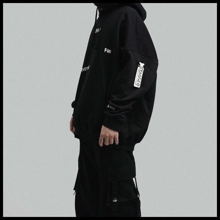 Terlaris Tagged - Despair Oversized Dispatch Hoodie Best Seller