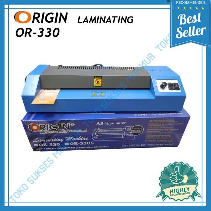 Mesin Laminating ORIGIN OR 330 / LAMINATING A3