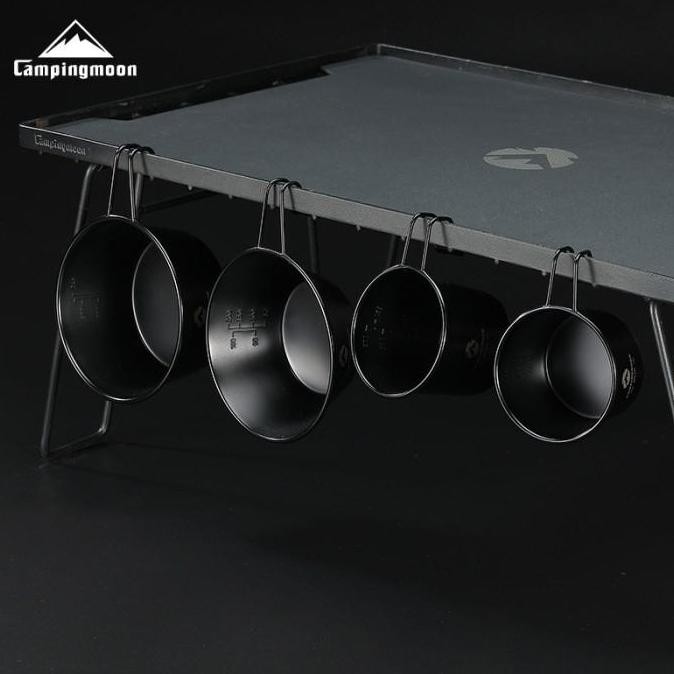 Mangkok Gelas Black Campingmoon Camping