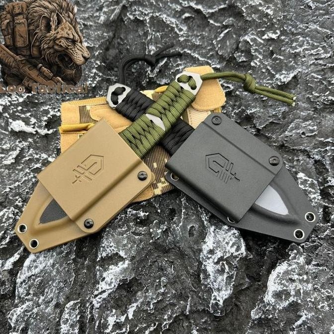 Pisau Survival Gerber Para Alat Perlengkapan Camping