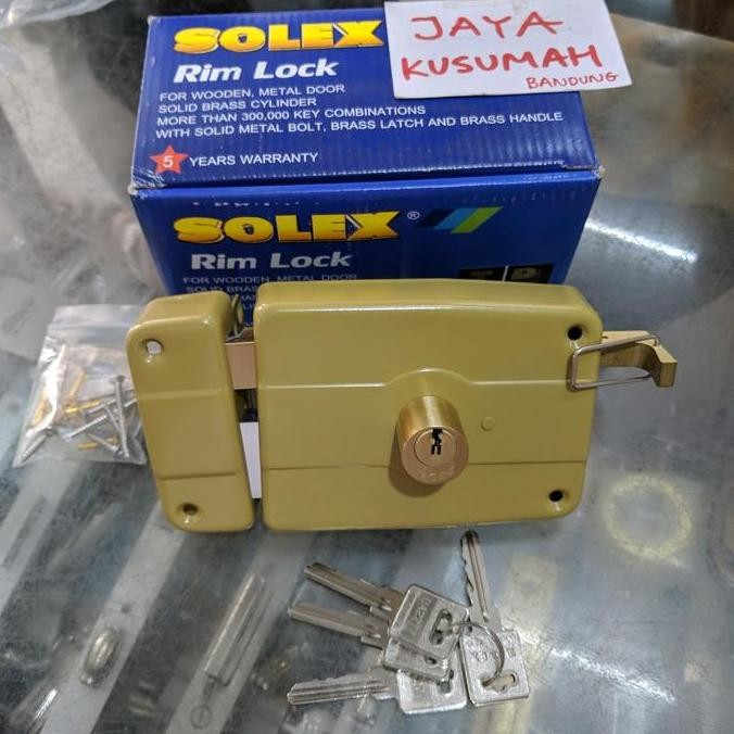 Kunci Otomatis / Rim Lock Pintu Besi / Gerbang / Ruko