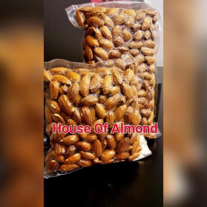 

Kacang Almond Roasted (Panggang) 500 Gr Blue Diamond Premium Kualitas Terbaik Harga Termurah
