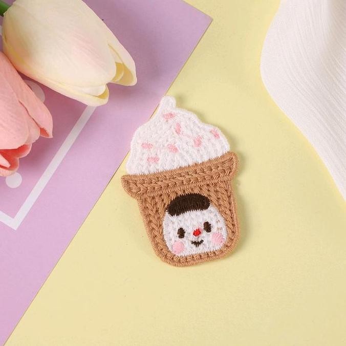 

hanya disini] patch croschet snack,patch rajut knit wool