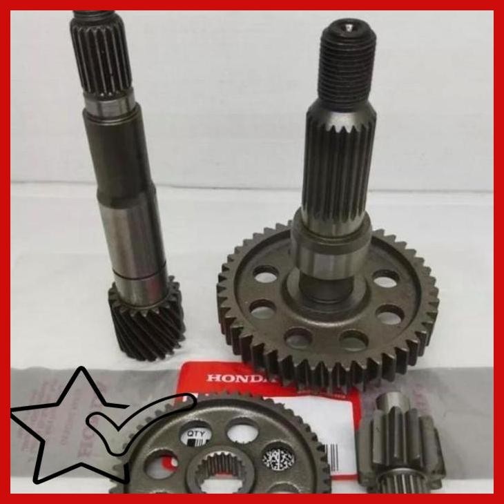 [SPB] RASIO GARDAN SET ASSY AS RODA BEATF1 STATER KASAR SCOOPY SPACY VARIO110 INJEKSI HONDA KZL