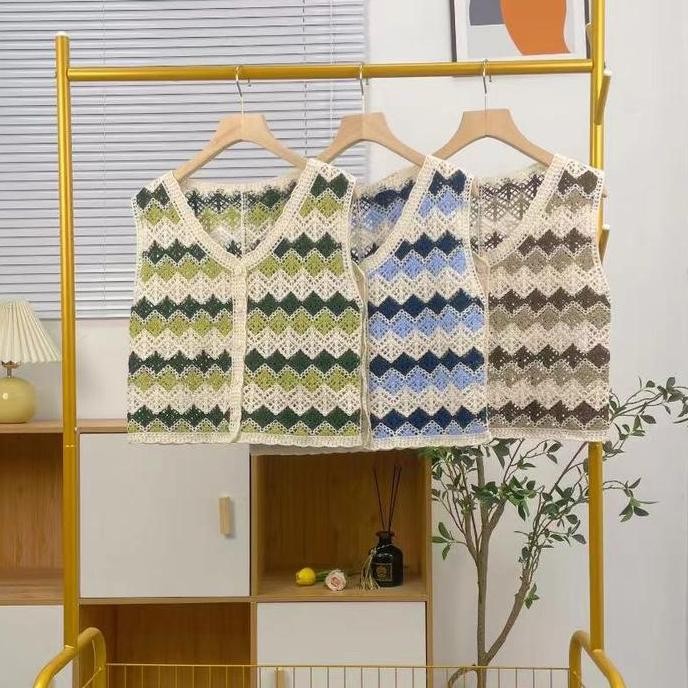 .........] vest rajut import premium knit V15