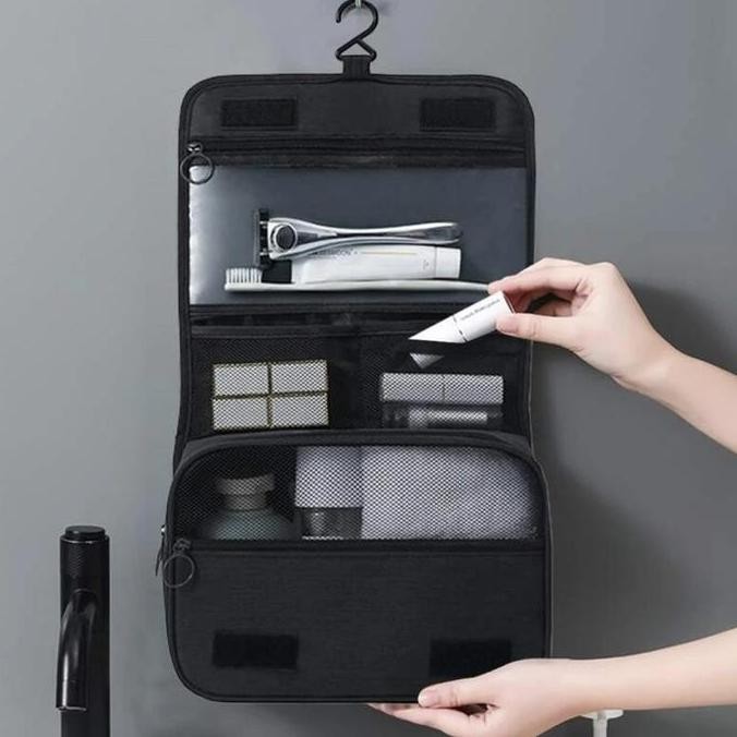 Tas Travel Bag Organizer / Tas Sabun Kosmetik Traveling Camping