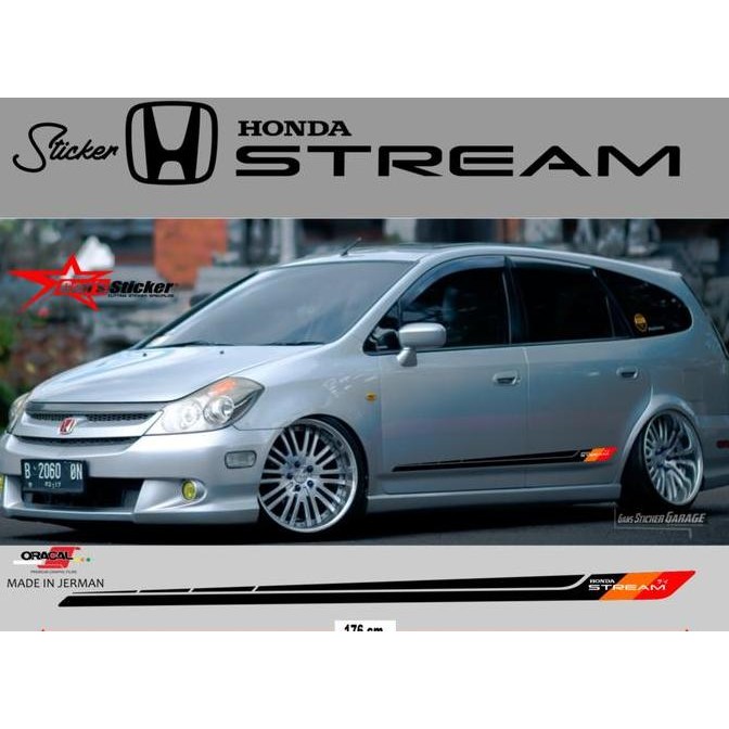 ready STICKER HONDA STREAM AKSESORIS HONDA STREAM