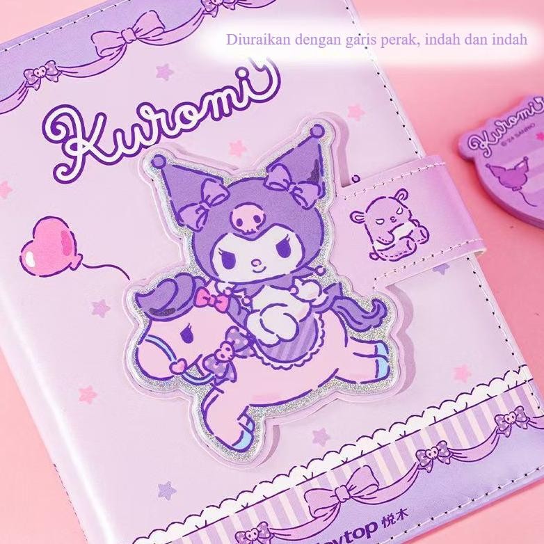 

[Penjual Loka] FULLSET 9 IN 1 Sanrio Diary Set / Stiker Penggaris Notebook Alat Tulis Set / Kotak Hadiah Alat Tulis Hadiah Anak