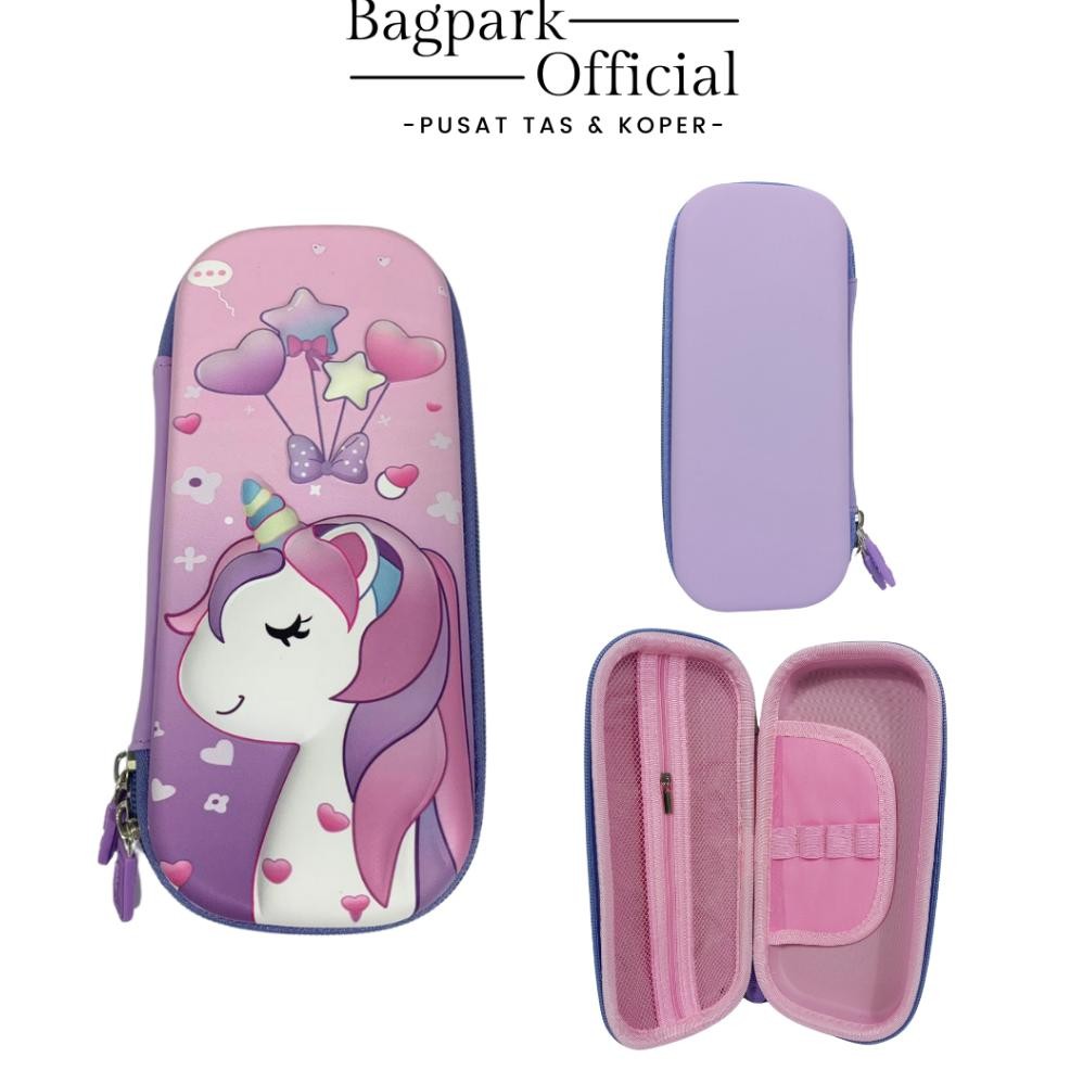 

Tempat Pensil Anak Laki-Laki dan Perempuan Kotak Pensil Single Dan Double Motif Karakter Waterproof Motif Timbul Import (EMBOSS) Hard case 2 sisi 3D