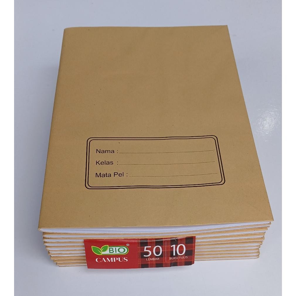

Buku Campus Besar Sampul Coklat 50 lembar