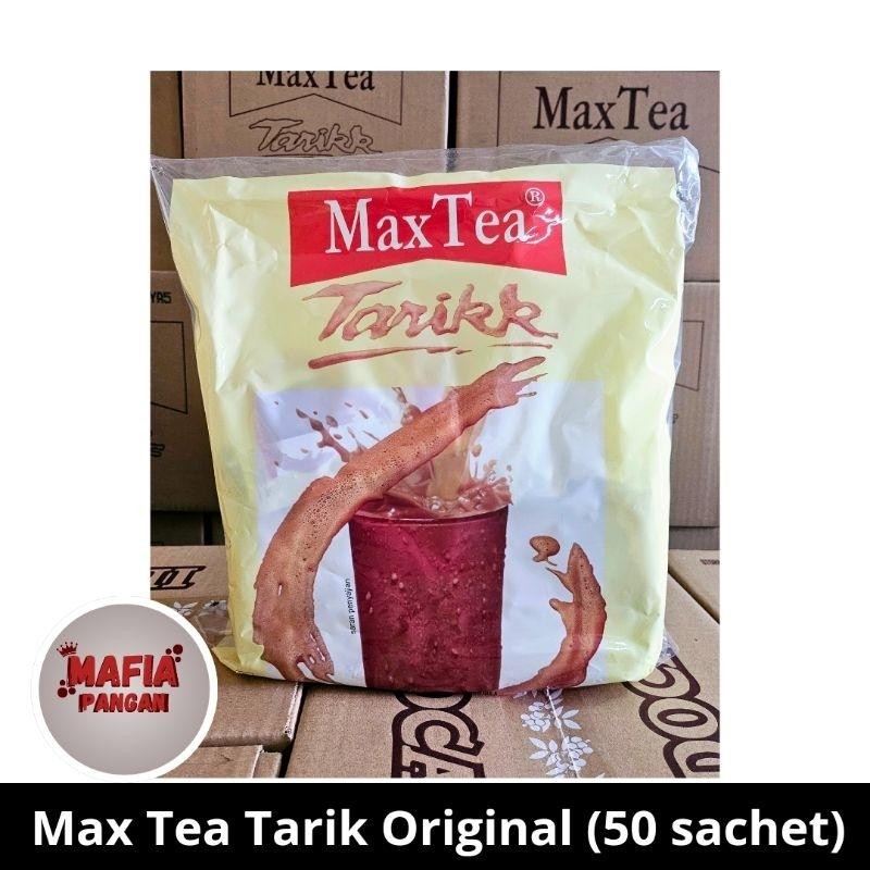 

Max Tea Teh Tarik Original 5 Renteng / 50 Sachet New Best Quality 100% Original