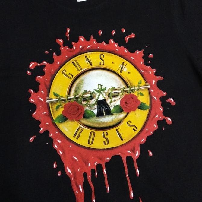 BARU Kaos GUNS N ROSES TOUR 2018 kaos band guns roses gnr november rain
