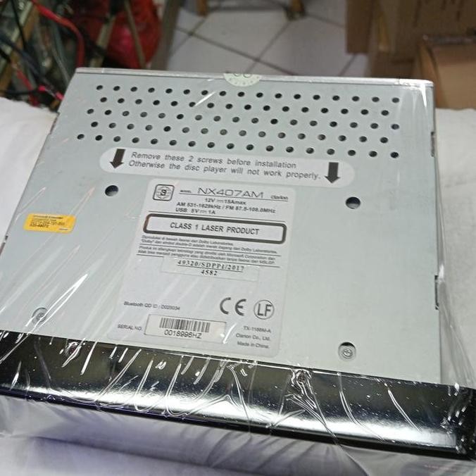 ready  Head unit Original Mitsubishi Pajero Thn2019  Clarion NX407AM