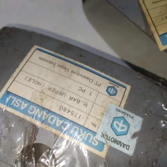 batok atas Vespa PX series kunci kontak di atas ORI nos