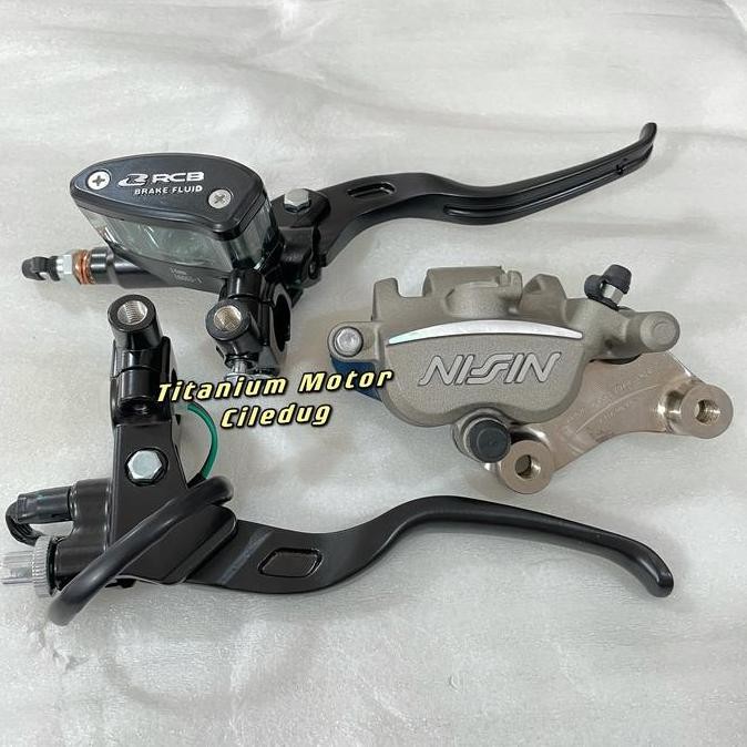Paket Master Rem Rcb Kaliper Nissin Samurai RX KING VIXION BEAT VARIO