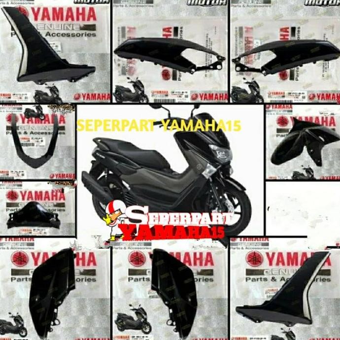 Murah Cover Body Body Halus Nmax Old Hitam Glossy Varian Original Ygp
