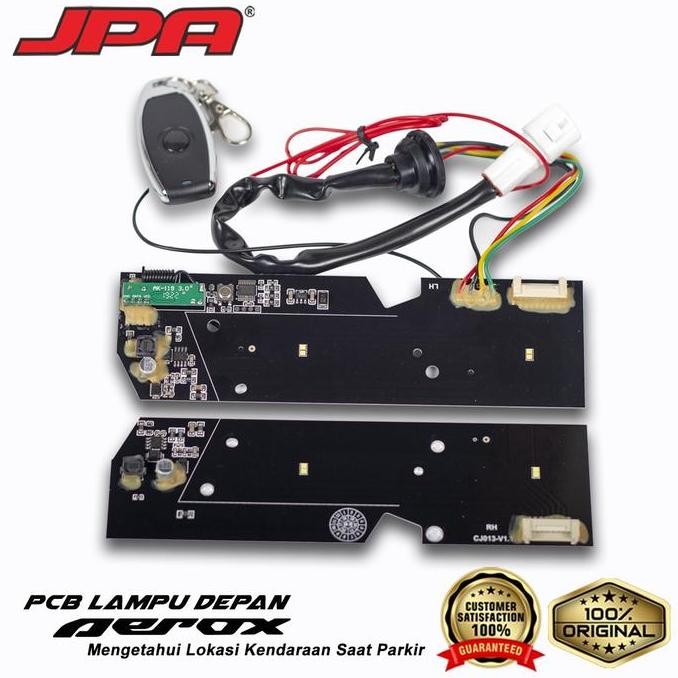 // Pcb Lampu Depan Aerox Jpa //