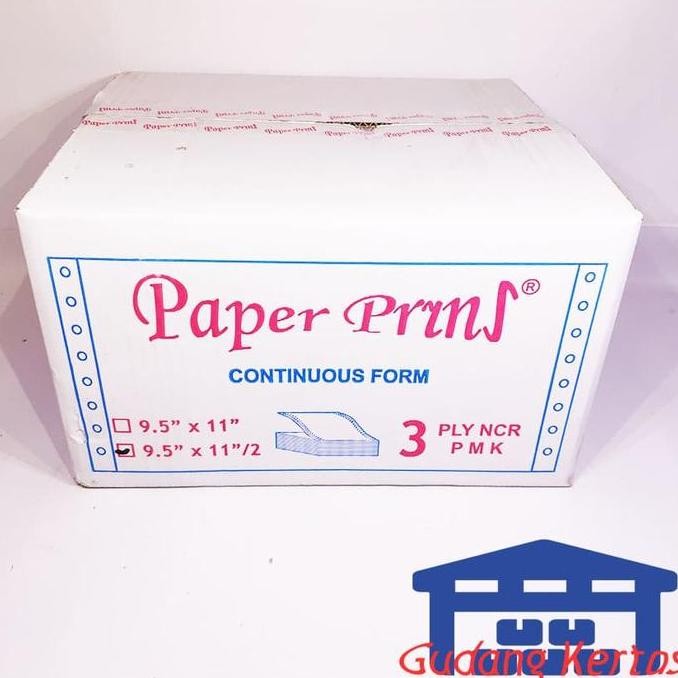 

TERBARU CONTINUOUS FORM 91/2 X 11/2 3PLY PAPERPRYNS (BAGI 2) HOT SALE!