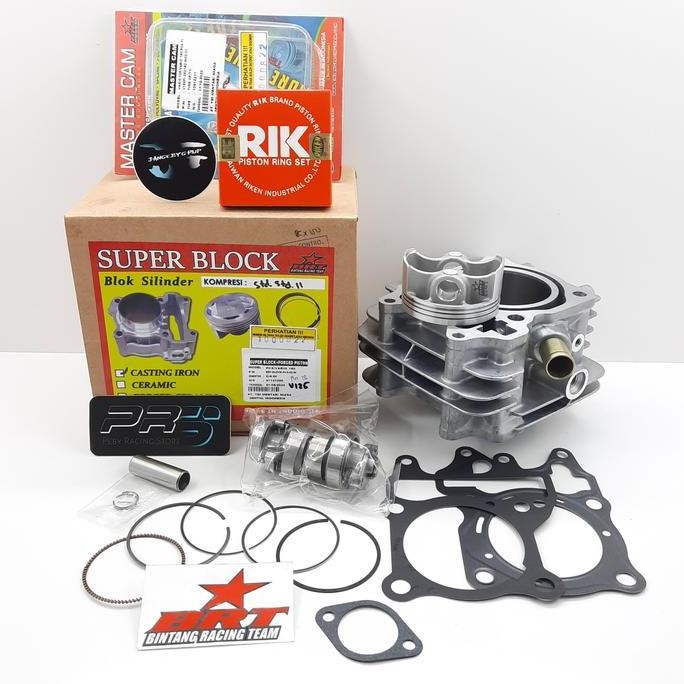 PAKET BORE UP BLOK BRT PENDINGIN GANDA VARIO 125 150 PCX 150 ADV 150 ORIGINAL DAN TERPERCAYA