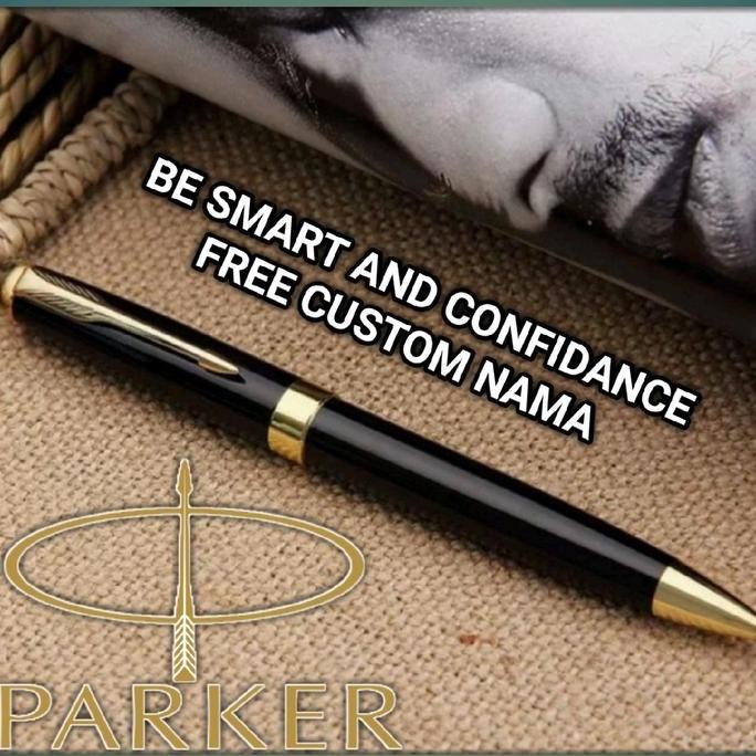 

Bollpoint Luxury Elegan Parker Gold Clip Glossy Black Gratis Box Exlusive Dan Grafir Nama Alat Tulis Stationery Co
